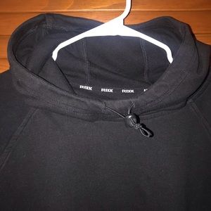Black cowel neck sweatshirt